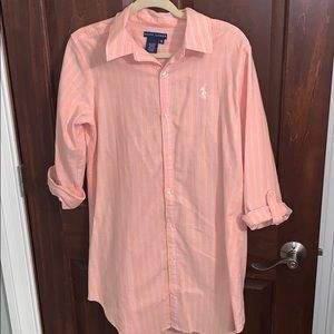 Polo Ralph Lauren button up tunic dress